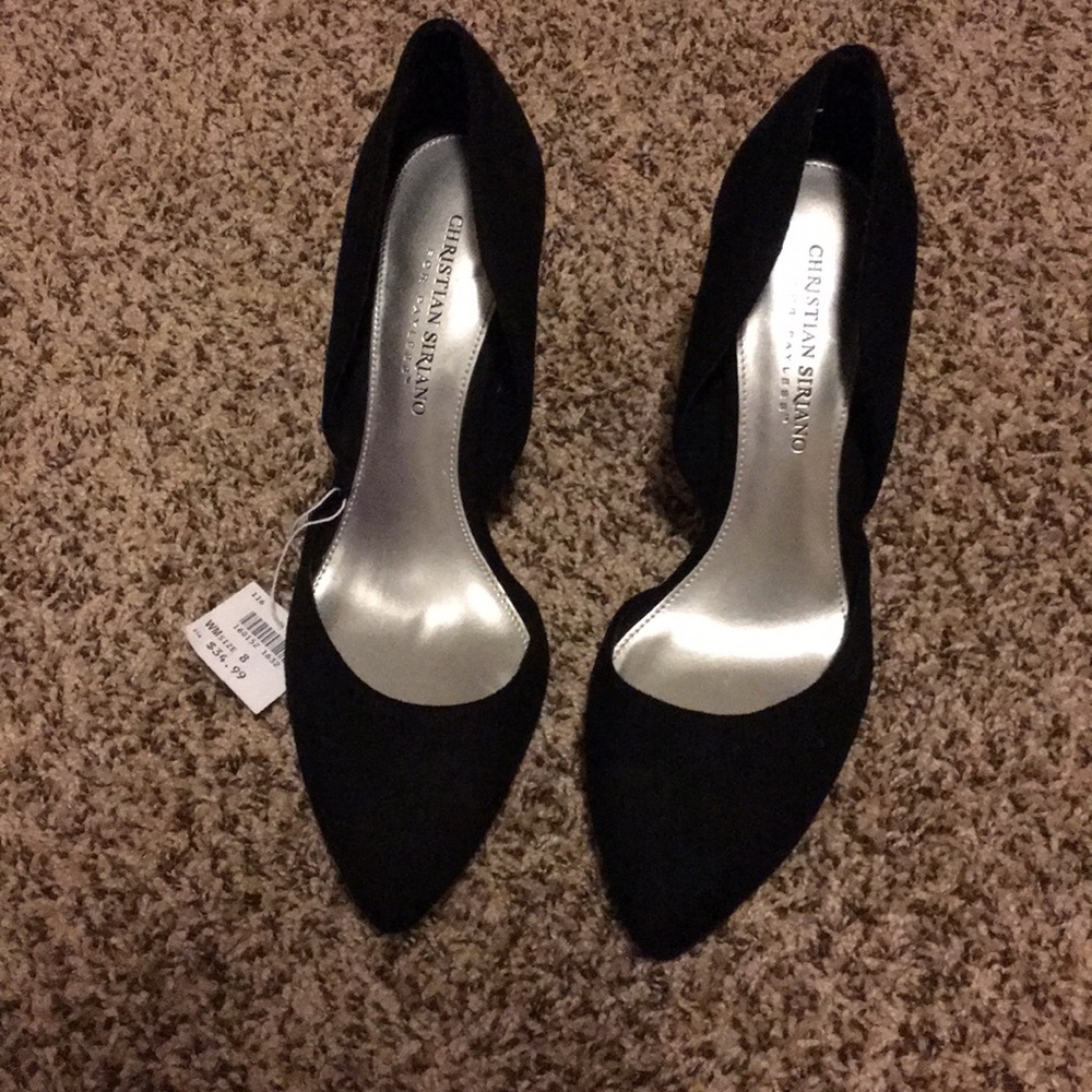 Black Christian Siriano Heels